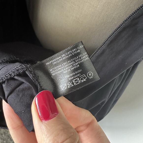 Proenza Schouler Tiered Long Dress Square Neck Poplin Pockets - Picture 9 of 12